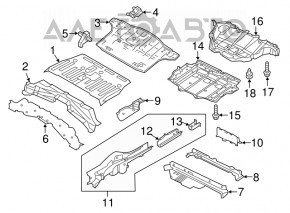 Nissan Leaf 18- Trunk Tray