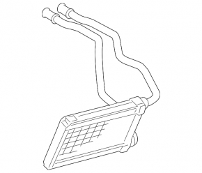 Heater Radiator for Toyota Tundra 08-21