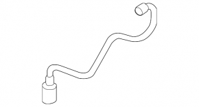 Right headlight hose Audi A3 8V 17-20