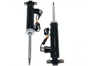 Rear shock absorber right Lincoln MKZ 13-16 awd with stiffness regulator, rust