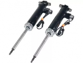 Rear shock absorber right Lincoln MKZ 13-16 awd with stiffness regulator, rust
