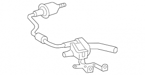 Fuel tank ventilation valve Audi A6 C7 16-18 2.0T