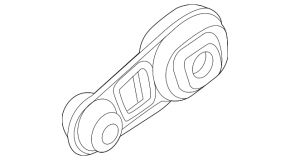 Engine mount left lower Nissan Sentra 20-24