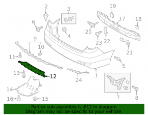 Front bumper protection Hyundai Sonata 15-17 eco