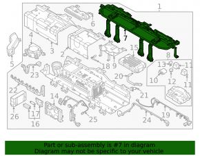 Battery Housing Bracket HEV Kia Niro 23- HEV