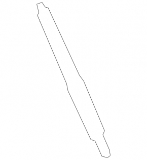 Shock absorber trunk door left BMW X5 E70 07-13