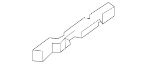 Front left threshold bracket for BMW 8 G15 G16 20-25