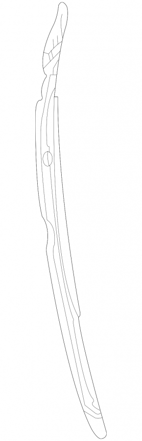 Wing seal door-wing right Toyota Sienna 21-25