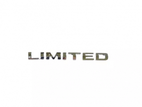 Jeep Cherokee KL 19-23 Limited Tailgate Emblem Chrome