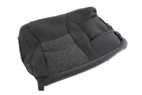 Right rear seat backrest for Chevrolet Volt 16-18, black fabric, with belt and armrest