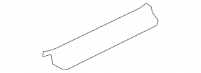 Front left door sill trim for Mazda3 MPS 09-13