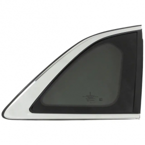 Window blind glass rear right Lincoln Nautilus 19-23 chrome