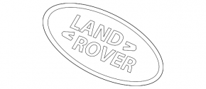 Land Rover Range Rover Velar 22-23 R-Dynamic grille emblem