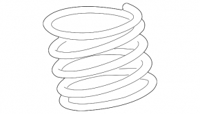 Front left spring for Mitsubishi Lancer 10-17