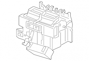 Bare heater housing Audi A6 C8 19-