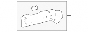 Outer part of the front right side member of the Lexus NX200t NX300 NX300h 15-21