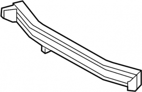 Infiniti FX35 QX70 09-17 Front Bumper Reinforcement