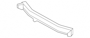 Infiniti FX35 QX70 09-17 Front Bumper Reinforcement