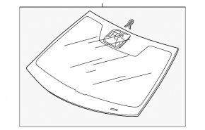 Honda Accord 13-15 Windshield