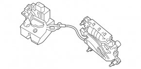 Electric tailgate lock for Hyundai Palisade 20-25