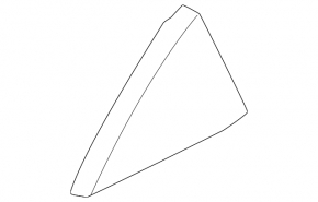 Door plug, triangle, inner, rear right, Kia EV6 22-24