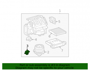 Resistor Toyota Solara 04-08 type 2