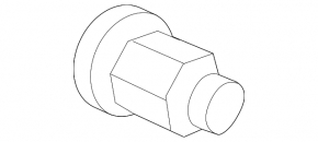Wheel nut d19 M12x1.5 Honda HR-V 16-22 type 1