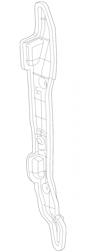 Wing seal door-wing left Chevrolet Cruze 11-16