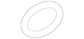 Mercedes emblem for the front bumper of the Mercedes CLA 14-19