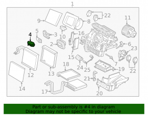 Ford Escape MK3 13-16 Air Conditioner Heater Valve