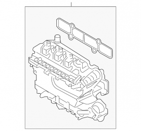 Intake manifold Ford Escape MK3 17-19 1.5T, without sensor
