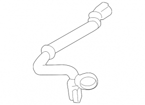 Cooling return pipe tank-head BMW X1 F48 20-22 B46 second