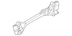 Engine bracket right Mini Cooper Clubman R55 07-14 1.6 turbo