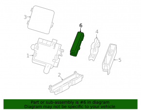 Nissan Leaf 18-24 Underhood Fuse Box Cover