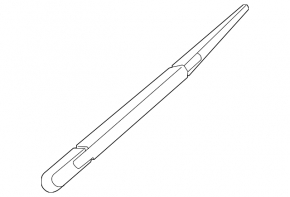 Rear wiper arm Nissan Pathfinder 13-20 without plug