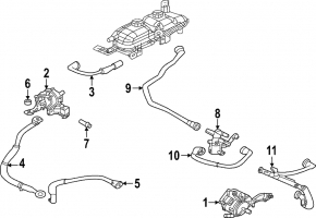 Hyundai Ioniq 5 22-24 Battery Cooling System Valve