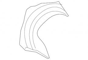Front right axle drive guard Audi A6 C8 19-