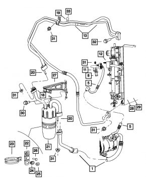 Dryer Chrysler 200 11-14