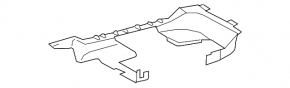 Lexus NX300h 15-21 trunk liner, black