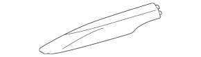 Front right roof rail cover for Toyota Sienna 11-20