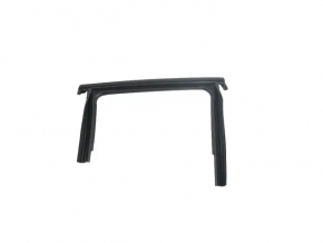 Upper rear right door molding Jeep Compass 17- black with glass seal