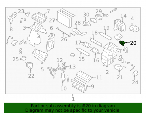 Resistor Subaru Forester 14-18 SJ