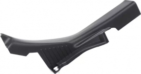Rear left inner door sill trim for Nissan Altima 13-18 black