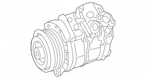 Air conditioning compressor Mercedes S-class W222 16-20