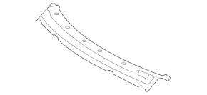Windscreen wiper grille plastic Mercedes GLS-class X166 13-19