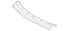Windscreen wiper grille plastic Mercedes GLS-class X166 13-19