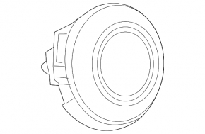 Airbag in steering wheel driver Mazda CX-9 16- shot