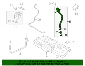 Fuel filler neck Mini Cooper F56 3d 14-