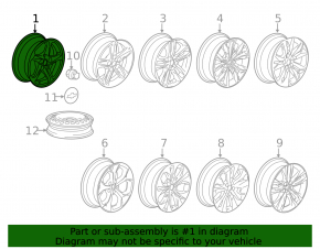 Wheel disk R16 Chevrolet Malibu 16-25 curb