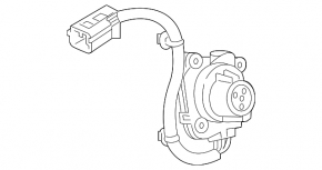 Chevrolet Volt 16-charging port socket